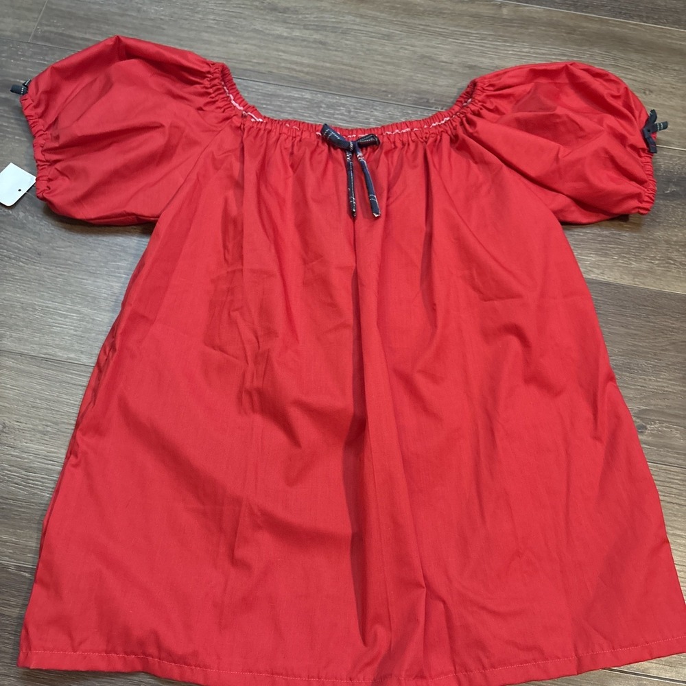 Nwt New Fashion Magic Fendler Western Square Dance Top USA small Red